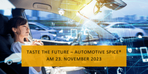 TASTE the Future – Automotive SPICE®